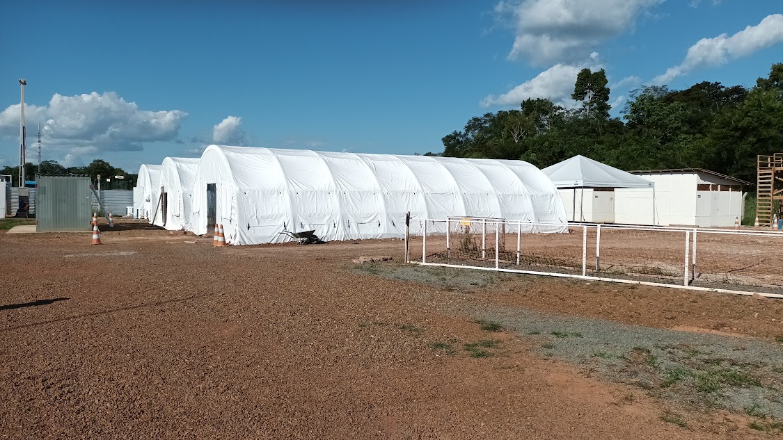 Tenda Carpa - Interior Decorado